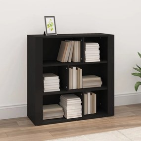 vidaXL Aparador 80x30x80 cm derivados de madeira preto
