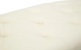 BANCO COM GAVETAS SHARON BRANCO E DOURADO 120X40X43 CM