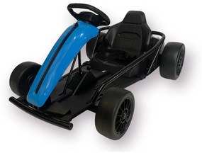Kart elétrico Infantil drift Go-Kart, potência 24V Azul