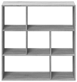 Estante divisória 102x29x103,5 cm deriv. madeira cinza sonoma