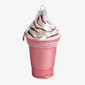 Enfeite De Natal Milkys Cor-de-rosa Neón - Sklum