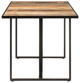 Mesa de jantar 200 cm madeira recuperada maciça