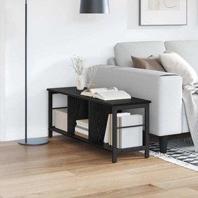 vidaXL Estante Carvalho Preto 102 x 32 x 40,5 cm Madeira processada