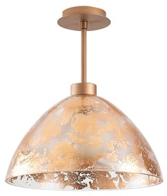 Candeeiro de Teto Bergama – Cobre – Diâmetro 34 cm