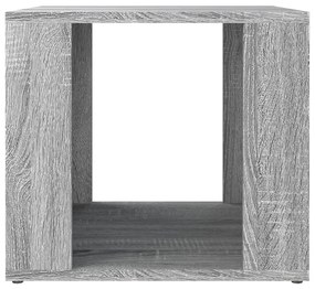 Mesa de cabeceira 41x40x36 cm derivados madeira cinzento sonoma