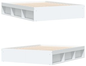 Estrutura de cama 140x190 cm branco