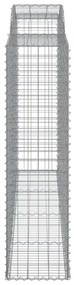 Cestos gabião arqueados 5pcs 300x50x180/200cm ferro galvanizado