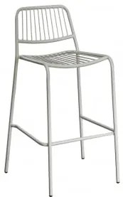 Pacote De 2 Bancos Altos De Jardim Empilháveis Elton Verde Cáqui & ↑75 Cm - Sklum