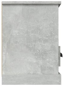 Móvel de TV 100x35x50 cm derivados de madeira cinzento cimento