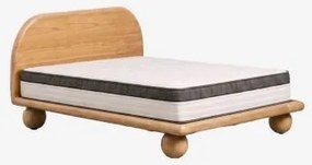 Cama Em Madeira De Manga Bicheno Madeira De Manga & 180 X 200 Cm & 180 X 200 Cm - Guideor - Sklum