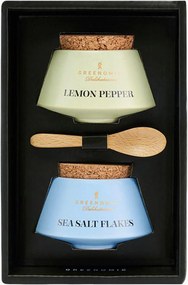 Flocos de sal marinho e pimenta de limão Delizia