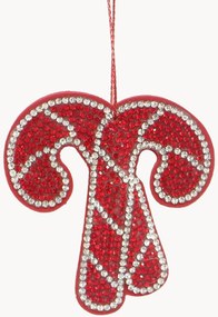 Ornamentos de Natal em vidro Jewel, conjunto de 2