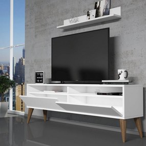 Móvel TV Best – Branco – 150x50x30 cm