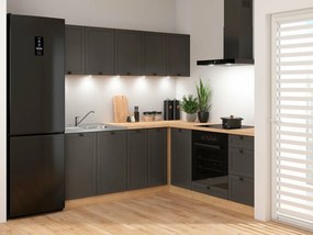 Conjunto de cozinha modular Classic Grey Oak 120