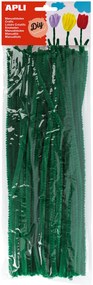 Arames de Chenille Verdes – 50 Unidades – Apli