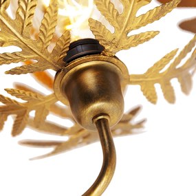 Candeeiro de Parede Vintage Dourado 25 cm - Botanica