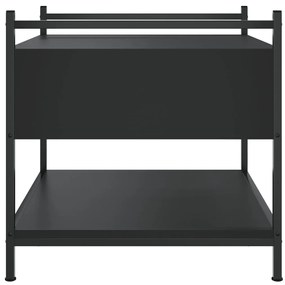 Mesa de centro 50x50x50 derivados de madeira preto