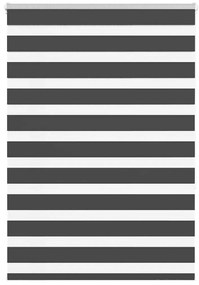 Cortina de zebra 110x150 cm largura do tecido 105,9cm poliéster