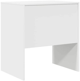 Mesa de Escrita Branca Madeira Engenhada 70 x 50 x 76 cm