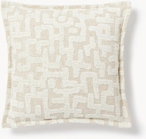 Almofada em viscose com padrão jacquard Contia