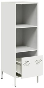 Móvel alto 35x39x103,5 cm aço branco