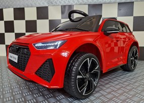 Audi RS 6 Carro eletrico infantil 12V Vermelho