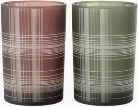 Suportes para velas Yola, conjunto de 2