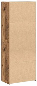 Highboard em Madeira Velha 60 x 32 x 153 cm - feito de madeira engenhe