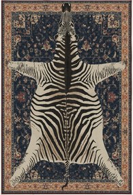 Tapete lavável de pelo curto Safari by Iris Apfel