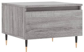 Mesas de centro 2 pcs 50x46x35cm deriv. madeira cinzento sonoma