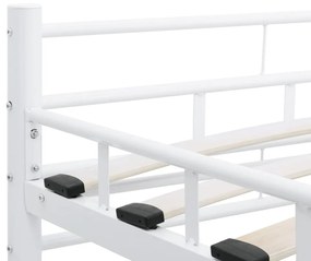 Estrutura de cama metal 160x200 cm branco