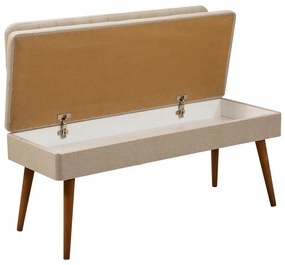 **** Conjunto Extensível de Mesa de Jantar e Cadeiras Vina – Nogal e C