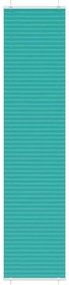 vidaXL Gasolina verde Plissada Cega 45x200 cm Largura Tecido 44,4 cm