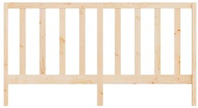 Cabeceira de cama 206x4x100 cm pinho maciço