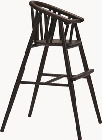 Cadeira alta para crianças em madeira de carvalho artesanal Saga