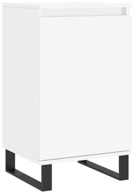 Aparadores 2 pcs 40x35x70 cm derivados de madeira branco