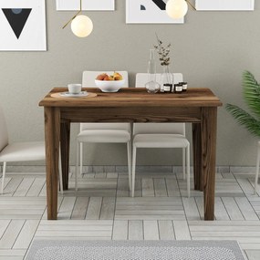 Mesa de Cozinha Kiev – Nogueira – 110x75x72 cm