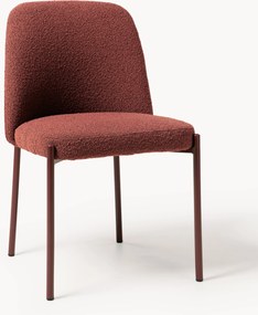 Cadeira de jantar estofada em bouclé Felicia