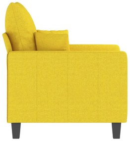 Poltrona Terra - Em Tecido - Cor Amarelo - 78x77x80 cm - A Poltrona Te