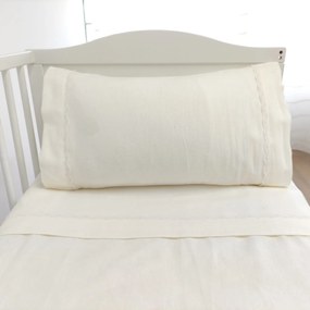 Jogo de Cama Bebé Flanela Pérola Sintra
