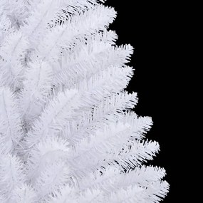 Árvore de Natal artificial articulada com suporte 150 cm branco
