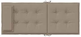 Almofadões cadeira encosto alto 4pcs oxford cinza-acastanhado