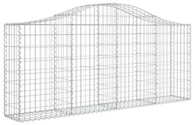 Cestos gabião arqueados 50pcs 200x30x80/100cm ferro galvanizado