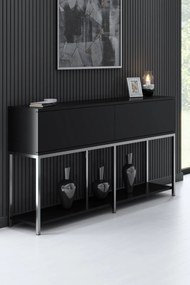 Console Lord – Black Silver – 150x80x30 cm