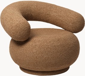 Poltrona em bouclé Orbo