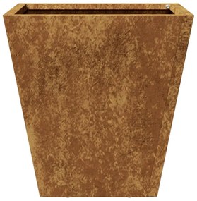 Garden Planters 2 pcs 30x30x30 cm aço resistente às intempéries