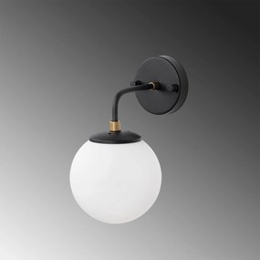 Aplique de Parede Horn – Preto – 15 x 21 x 27 cm