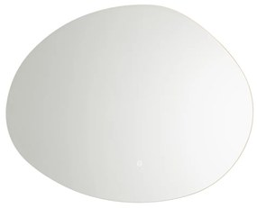 Espelho de casa de banho 80 cm com LED e aquecimento do espelho - Biba Design