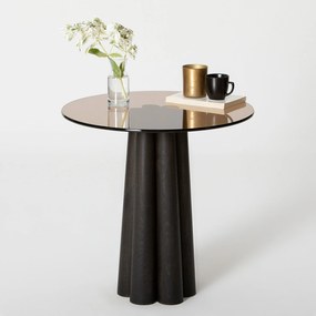 Mesa de Centro Thales – Preto Bronze – 50x50x50 cm