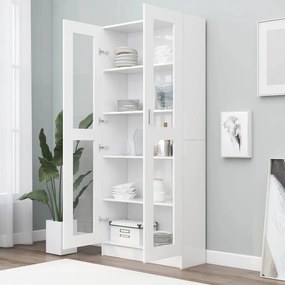 Vitrine Real de 185cm - Branco - Design Moderno